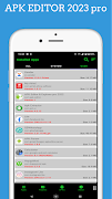 برنامه‌نما APK Editor 2023 pro عکس از صفحه