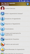 Appendix Diet Foods Help Tips постер