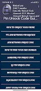 Pin Unlock Code Guide ảnh chụp màn hình 2