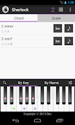 برنامه‌نما Chord / Scale Finder عکس از صفحه