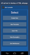 Html Console imagem de tela 1