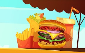 Burger Maker Chef Poster