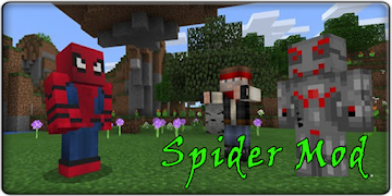 Spider Mod for Minecraft penulis hantaran