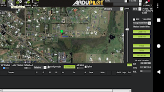 برنامه‌نما Mission Planner عکس از صفحه