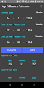 Age Difference Calculator plakat