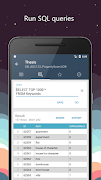 برنامه‌نما RemoDB SQL Client MySQL, MsSQL عکس از صفحه