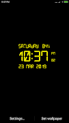 LED Digital Clock Lwp poster