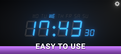 Digital Night Clock स्क्रीनशॉट 2