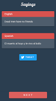 Learn English Sayings imagem de tela 1