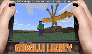 Godzilla Mod for MCPE – Minecr syot layar 2