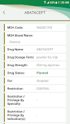 MOH Formulary screenshot 5