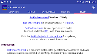SatFinderAndroid تصوير الشاشة 4
