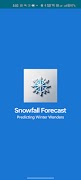 SnowFall Forecast 海報