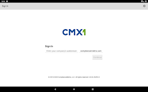 CMX1 poster