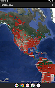 Wildfire Map скриншот 2