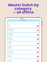 Dutch Phrasebook screenshot 7