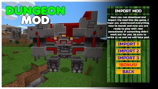 Dungeons Mod for Minecraft PE capture d'écran 5