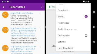 برنامه‌نما HTTP Redirection Trace عکس از صفحه