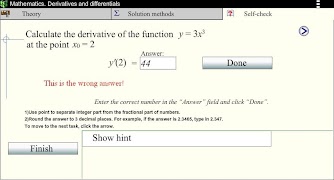 Derivatives. Math. screenshot 3