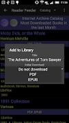 Reader Feeder captura de pantalla 5