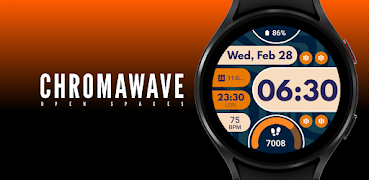 ChromaWave Watch Face screenshot 5