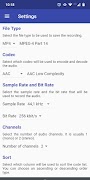 برنامه‌نما Audio Recorder عکس از صفحه