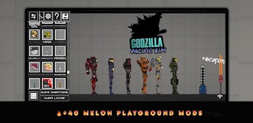+40 Mods For Melon Playground اسکرین شاٹ 1