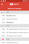 TV Program Srbija ảnh chụp màn hình 1