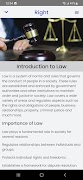Law Course screenshot 1