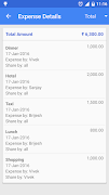 برنامه‌نما Trip Expense Manager عکس از صفحه