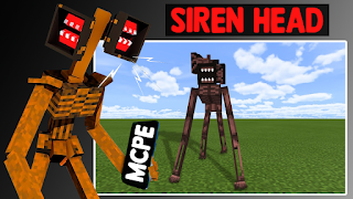 Siren Head mod Minecraft screenshot 4