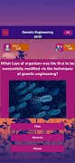 Biotech Quiz syot layar 5
