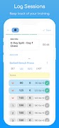 Double U Workout Tracker & Log স্ক্রিনশট 1