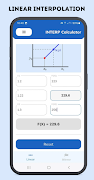 Interpolation Calculator اسکرین شاٹ 1