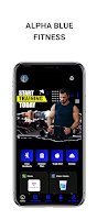 Alpha Blue Fitness 포스터