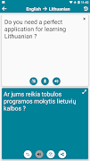 Lithuanian - English स्क्रीनशॉट 2