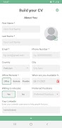 CV Builder - Passio imagem de tela 5