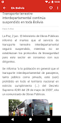 برنامه‌نما Bolivia Noticias عکس از صفحه