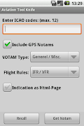 برنامه‌نما Aviation Tool عکس از صفحه