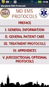 MD EMS Protocols plakat