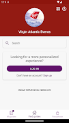 Virgin Atlantic Events 포스터