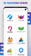 7 Schermata 3D Logo Maker