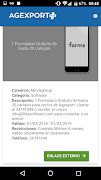 7 Schermata Agexport Plus