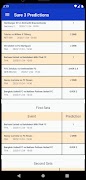 Correct Score Predictions capture d'écran 2