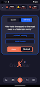 برنامه‌نما CrickStar عکس از صفحه