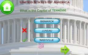 United States Map Quiz Game -  截圖 6