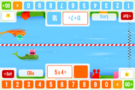 Squeebles Maths Race screenshot 1