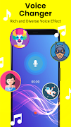 3 Schermata Voice Changer Audio Effects