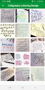 Calligraphy Lettering Design screenshot 5