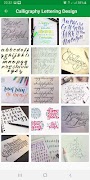 Calligraphy Lettering Design 스크린샷 5